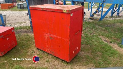 Large red store / tool box