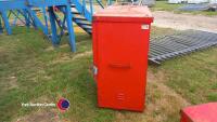 Large red store / tool box - 2