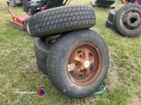 4 x Landrover 205/R16 104 wheels - 3
