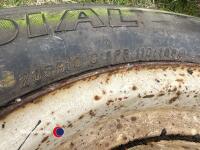 4 x Landrover 205/R16 104 wheels - 4