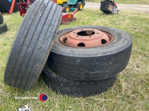 3 x 215/75R/R17.5 6 stud wheels