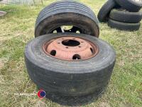 3 x 215/75R/R17.5 6 stud wheels - 2