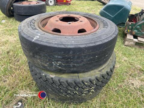 3 x 215/75/R17.5 6 stud wheels