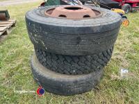 3 x 215/75/R17.5 6 stud wheels - 3