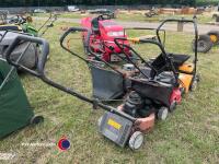 5 x assorted petrol lawn mowers, spares or repair - 3