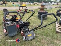 5 x assorted petrol lawn mowers, spares or repair - 4