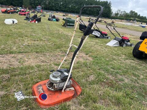 Flymo two stroke mower with jlo engine