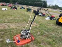 Flymo two stroke mower with jlo engine