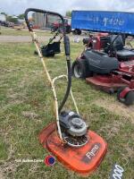 Flymo two stroke mower with jlo engine - 3
