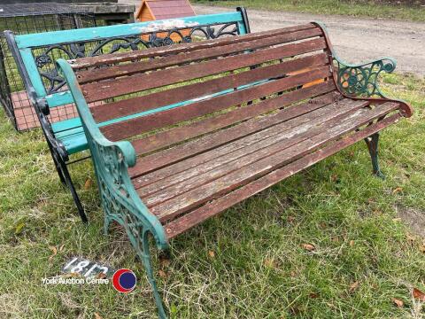 2 x garden seats