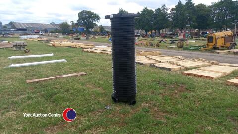 Drainage inspection chamber with cover 100mm pipe 1.5m deep