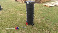 Drainage mini inspection chamber with cover 100mm deep 1.0m deep