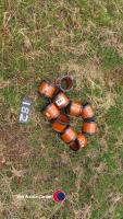 10 drainage couplings 100mm diam