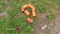 6 drainage flexible bends 100mm diam