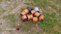 10 drainage couplings 150mm diam - 2