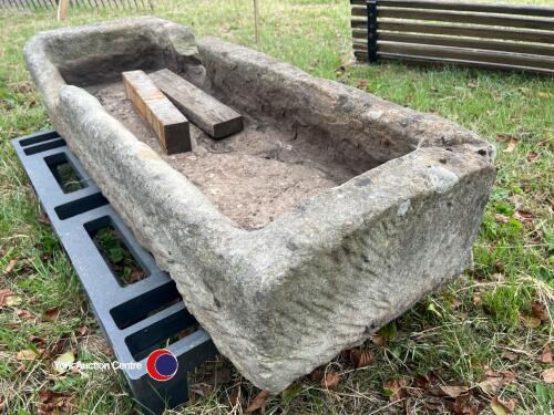 Large stone trough