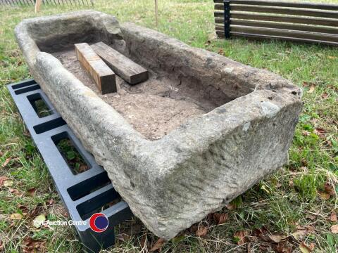 Large stone trough