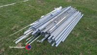 Quantity of small guttering and fall pipe and fittings - 2