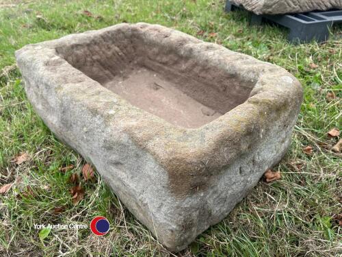 Sandstone stone trough