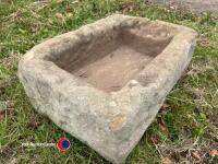 Sandstone stone trough - 2