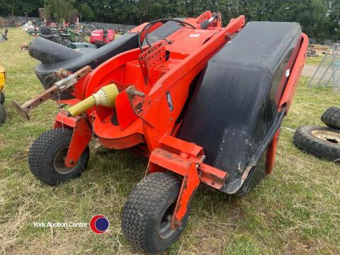PTO powered grass collector