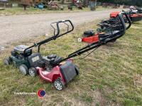 2 x petrol lawnmowers - 3
