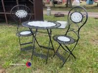 Folding table and chairs - 2