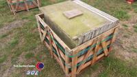 Pallet of reclaimed sandstone