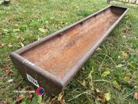 Large cast trough planter