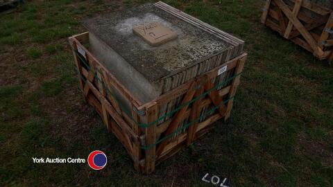 Pallet of reclaimed sandstone