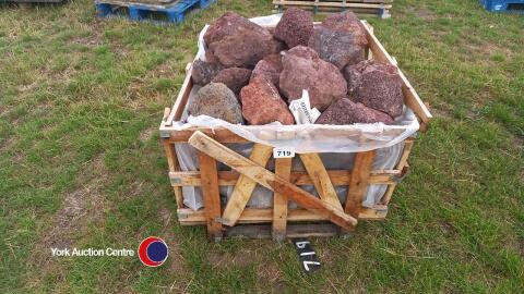 Red Volcanic rockery or for fish tanks