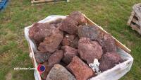 Red Volcanic rockery or for fish tanks - 2