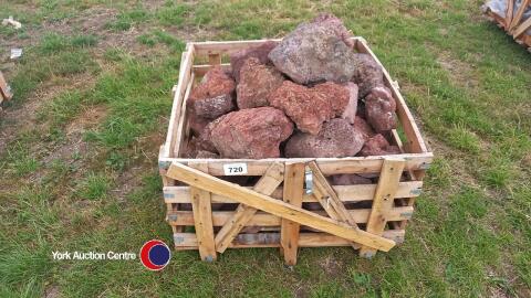 Red Volcanic rockery or for fish tanks