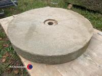 Sandstone mill wheel