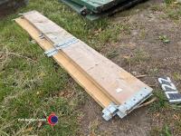 2 x wood boxes suitable for veg/flowers - 3