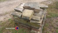 Pallet of reclaimed mixed yorkshire stone - 2