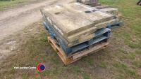 Pallet of reclaimed mixed yorkshire stone - 2