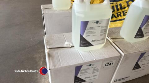 4 x 5Ltrs of Cleanshield hand sanitiser