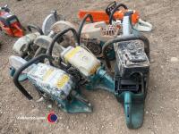 5 x Makita stone saws, spares or repair - 3