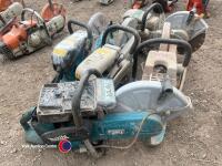 5 x Makita stone saws, spares or repair - 4