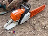 Stihl MS 271 chainsaw, 16in bar and chain, non runner for spares or repair - 3