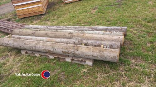 5 x 10ft telegraph poles