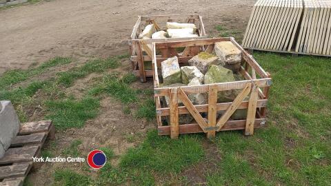 2 crates York sandstone