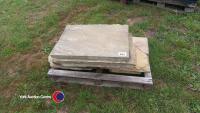 Quantity of York stone - 2