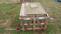 Pallet of reclaimed sandstone - 2