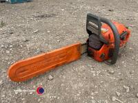 Husqvarna 350 chainsaw, spares or repair, has a spark. - 2