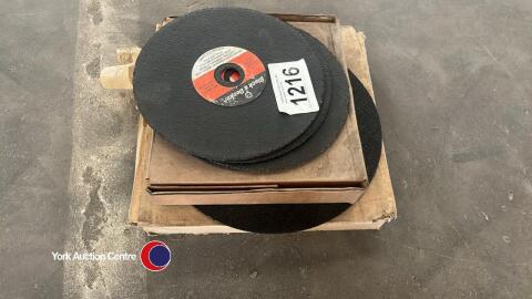 Quantity of cutting discs