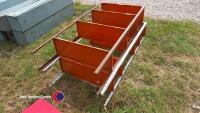 Quantity of workshop shelving