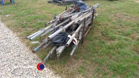 Quantity of mixed scaffolding and fittings