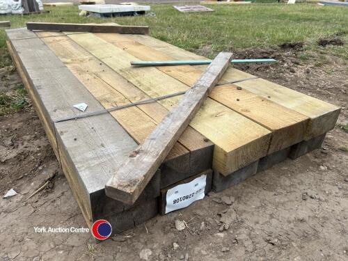 10x 94.5in x 8in x 4in Timber
